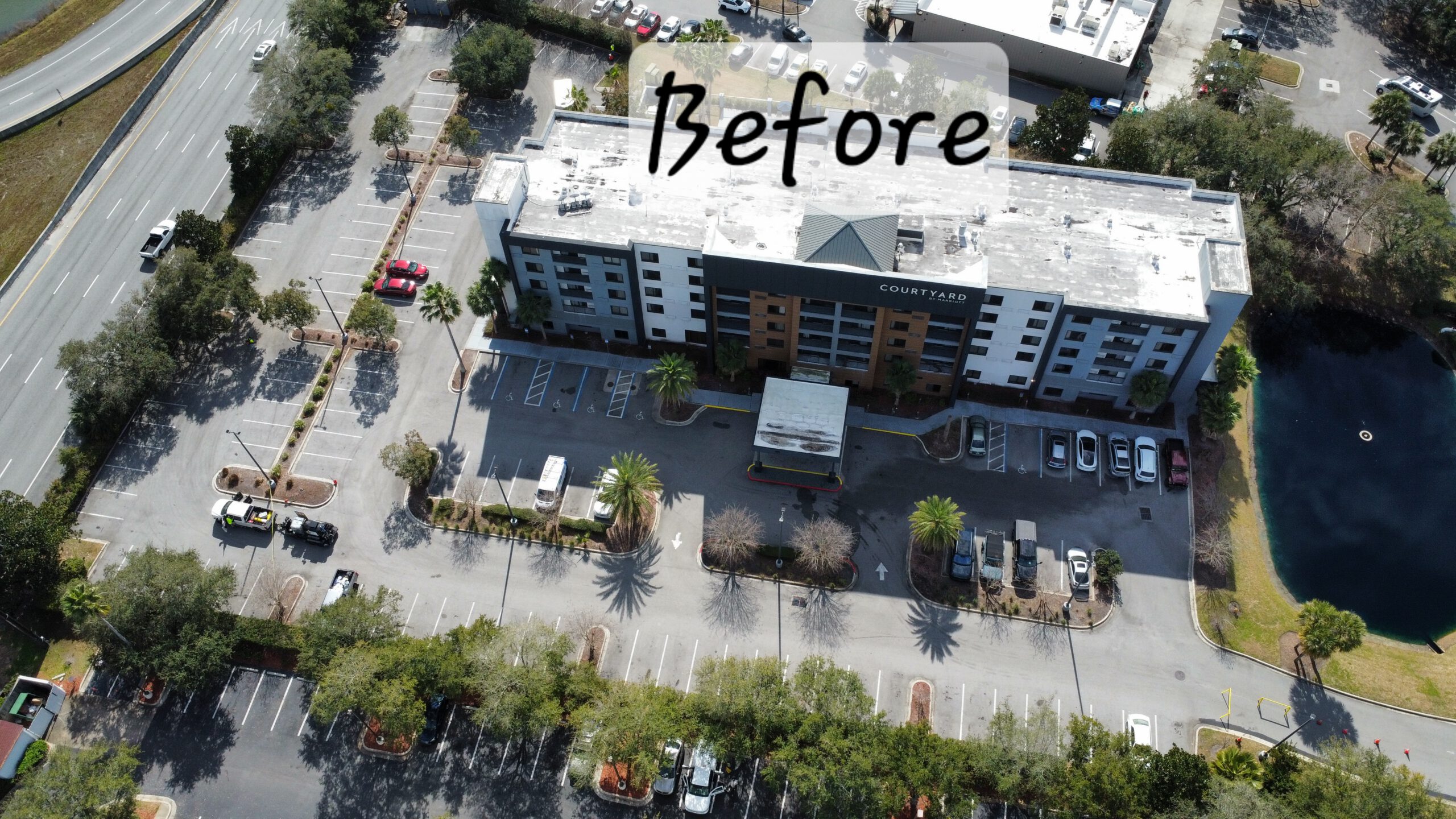 Fresh striping lines