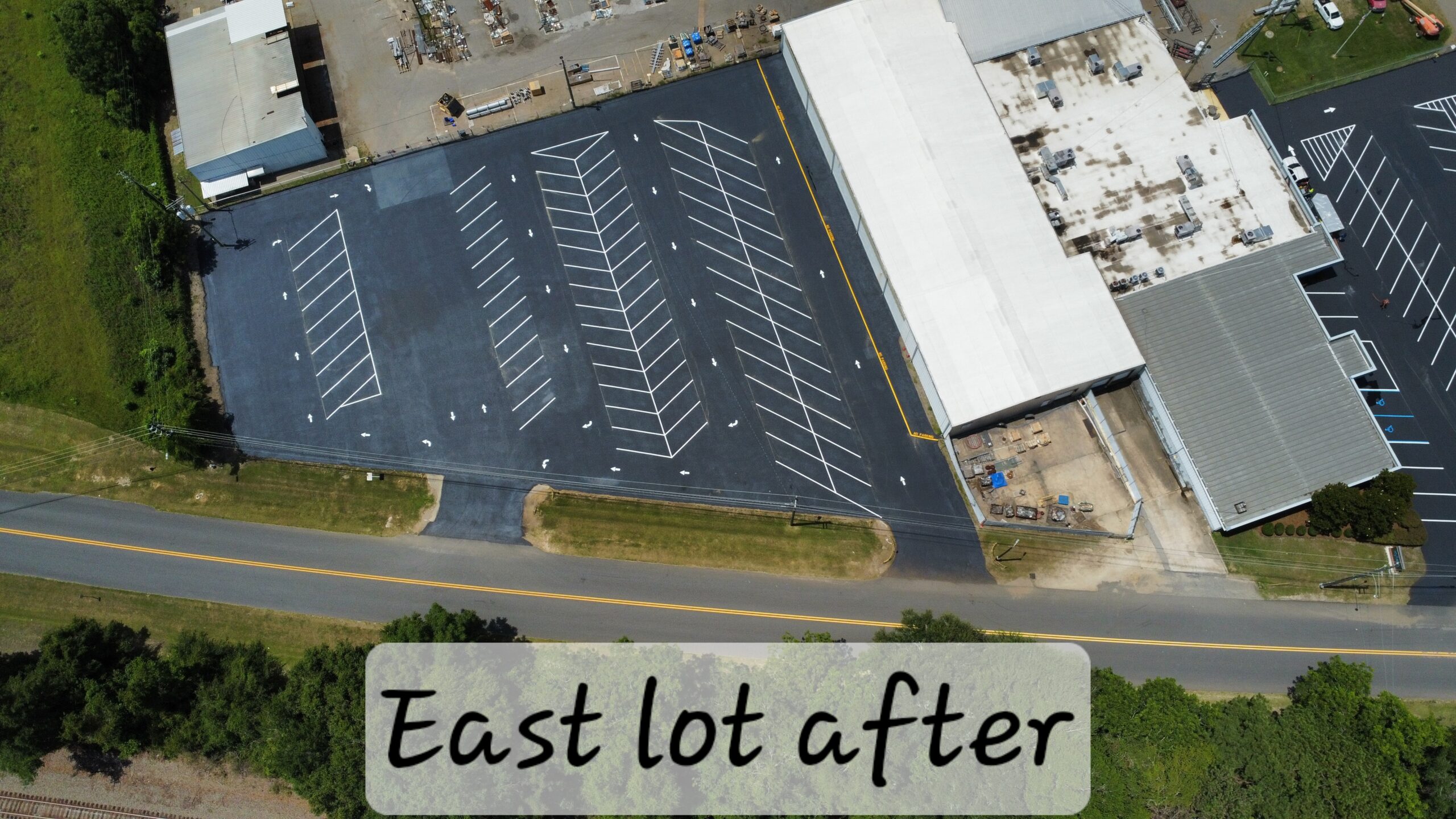 East Lot - From Faded Grey to Jet Black after