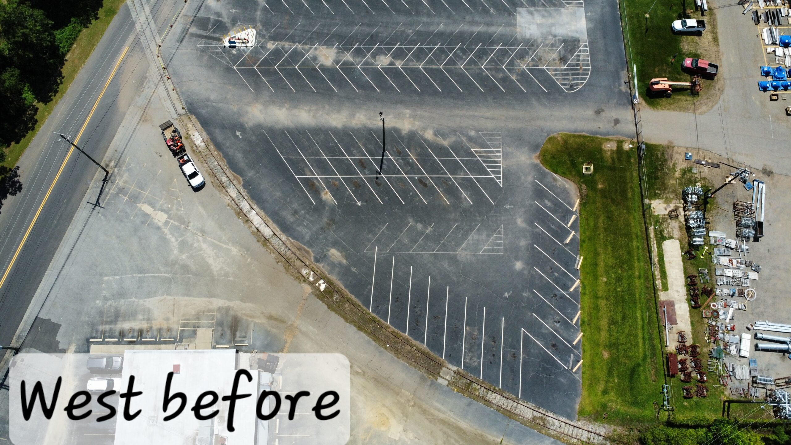 West Lot - Complete Transformation before