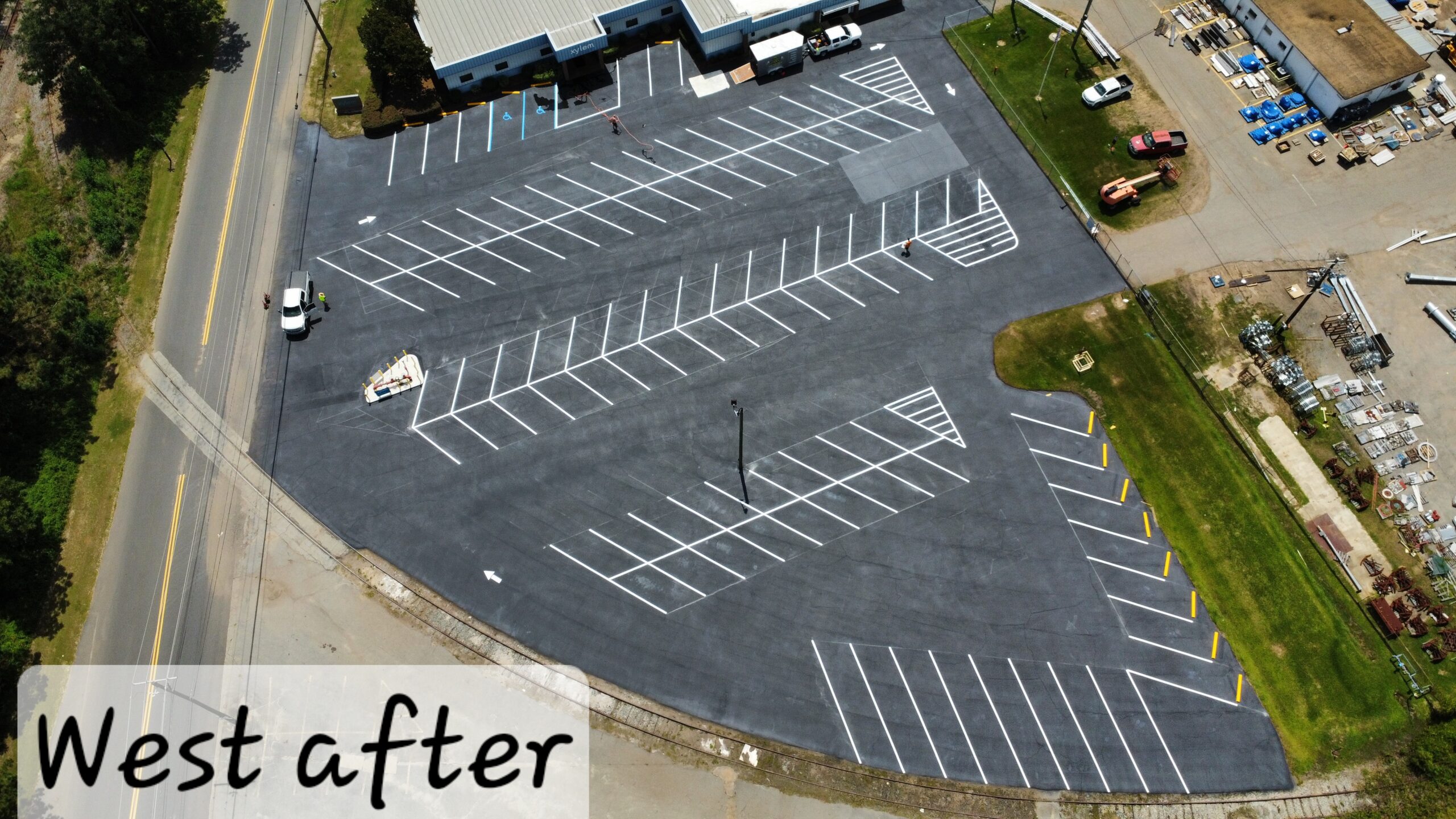 West Lot - Complete Transformation after